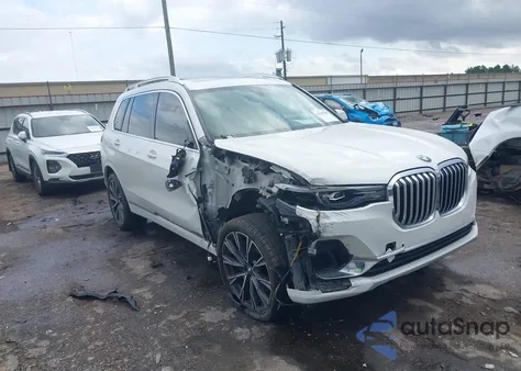 2020 BMW X7 xDrive50I z USA, uszkodzony, nr VIN 5UXCX4C09L9B25687
